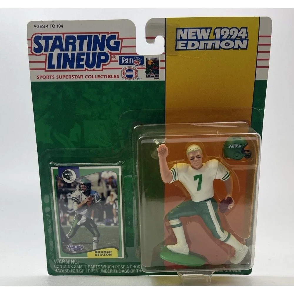 Vintage 1994 BOOMER ESIASON New York Jets Starting Lineup Sealed